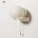 GobekUsa Ball Wall Light: Modern Creative Bedroom Lamp for Living Room Hotel Decor