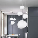 GobekUsa Glass Ball LED Pendant Lights for Home Decor, Living/Dining Room, Bar, & Stairs