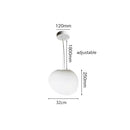 GobekUsa Glass Ball LED Pendant Lights for Home Decor, Living/Dining Room, Bar, & Stairs