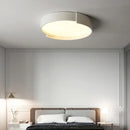 GobekUsa LED Ceiling Lamp Master Bedroom White Gray Modern Round Study Room