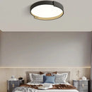 GobekUsa LED Ceiling Lamp Master Bedroom White Gray Modern Round Study Room
