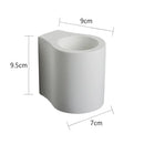 GobekUsa Gypsum LED Wall Lamp 5W Sconces Modern Indoor Lighting Bedroom Living Room