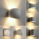 GobekUsa Gypsum LED Wall Lamp 5W Sconces Modern Indoor Lighting Bedroom Living Room