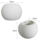GobekUsa Gypsum LED Wall Lamp 5W Sconces Modern Indoor Lighting Bedroom Living Room