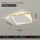 GobekUsa LED Ceiling Lamp Set - Modern Minimalist Nordic Bedroom Living Room Lighting