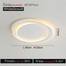 GobekUsa LED Ceiling Lamp Set - Modern Minimalist Nordic Bedroom Living Room Lighting