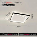 GobekUsa LED Ceiling Lamp Set - Modern Minimalist Nordic Bedroom Living Room Lighting