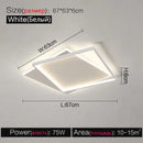 GobekUsa LED Ceiling Lamp Set - Modern Minimalist Nordic Bedroom Living Room Lighting