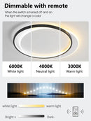 GobekUsa LED Ceiling Lamp Set - Modern Minimalist Nordic Bedroom Living Room Lighting