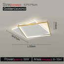GobekUsa LED Ceiling Lamp Set - Modern Minimalist Nordic Bedroom Living Room Lighting
