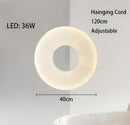 GobekUsa Donut LED Pendant Light - Modern Minimalist Round Lamp for Bedroom Decor