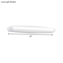 GobekUsa Modern LED Vanity Sconce for Wall Lighting in Warm/White Light - Simple Acrylic Design