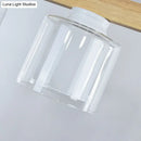 GobekUsa Nordic Linear Wood Island Light with White Glass Shades - 3/4 Heads - Dining Room Hanging Lamp