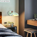 GobekUsa Adjustable Arm Macaron Green Flare Sconce Wall Mounted Light