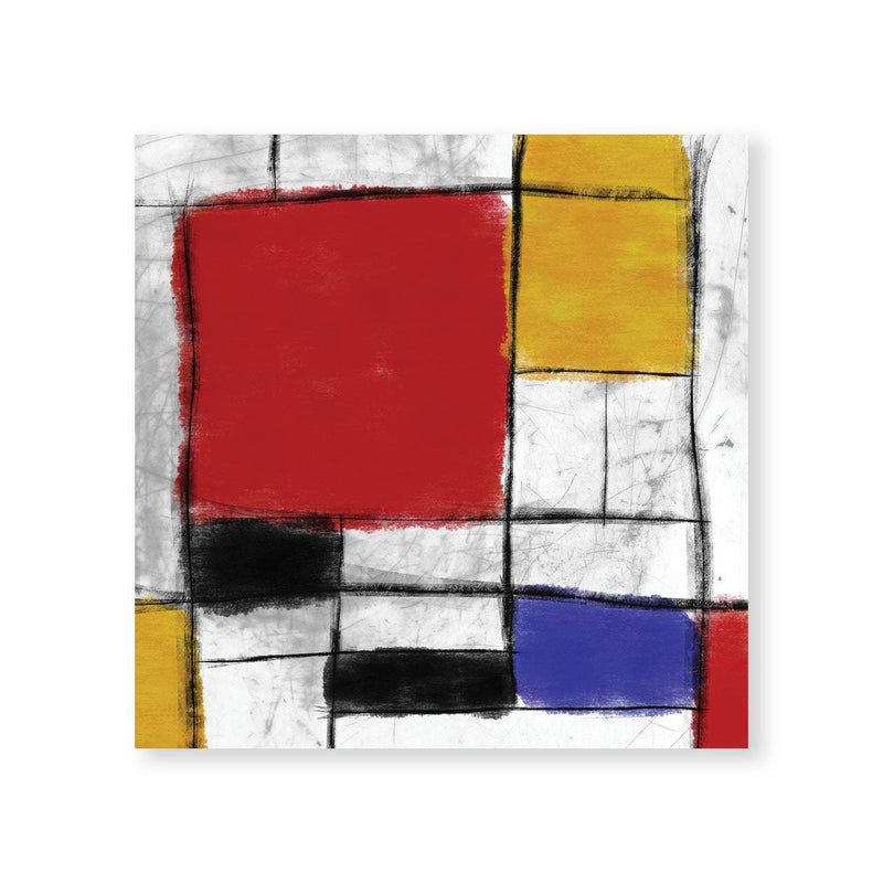 Modern Mondrian Canvas