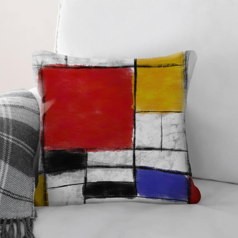 Modern Mondrian Cushion