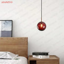 GobekUsa Glass Ball Pendant Lamp: Modern Nordic LED Lighting for Home, Restaurant, Living Room