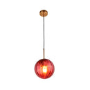 GobekUsa Glass Ball Pendant Lamp: Modern Nordic LED Lighting for Home, Restaurant, Living Room