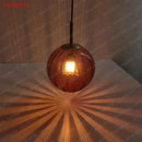 GobekUsa Glass Ball Pendant Lamp: Modern Nordic LED Lighting for Home, Restaurant, Living Room