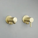 Modern multi finish decorbites brass triangle valve bathroom faucet by Decorbites