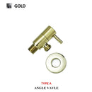 Modern multi finish decorbites brass triangle valve bathroom faucet by Decorbites