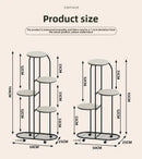 GobekUsa Modern Multi-storey Plant Stand for Interior Decor