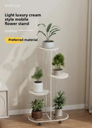 GobekUsa Modern Multi-storey Plant Stand for Interior Decor