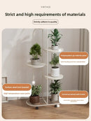 GobekUsa Modern Multi-storey Plant Stand for Interior Decor