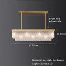 GobekUsa Elegant Crystal Glass Chandelier for Luxury Home Decor