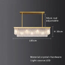 GobekUsa Elegant Crystal Glass Chandelier for Luxury Home Decor