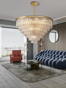 GobekUsa Elegant Crystal Glass Chandelier for Luxury Home Decor