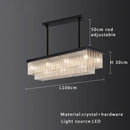 GobekUsa Elegant Crystal Glass Chandelier for Luxury Home Decor