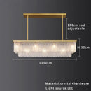 GobekUsa Elegant Crystal Glass Chandelier for Luxury Home Decor
