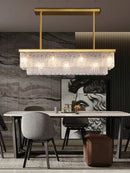 GobekUsa Elegant Crystal Glass Chandelier for Luxury Home Decor