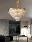 GobekUsa Elegant Crystal Glass Chandelier for Luxury Home Decor