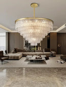 GobekUsa Elegant Crystal Glass Chandelier for Luxury Home Decor