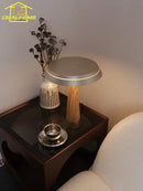 GobekUsa Ceil Solid Wood Table Lamp with Touch Switch - Modern LED Lighting