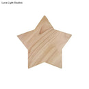 GobekUsa Modern Wood Star LED Wall Sconce - Stylish Contemporary Living Room Lighting