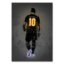 GobekUsa Modern Neon Sports Star Wall Art Print