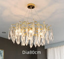GobekUsa Bird's Nest Crystal LED Chandelier: Modern Bubble Pendant Light for Living Room & Bedroom.