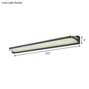 GobekUsa Modern LED Vanity Wall Sconce - Nickel Finish with Stainless-Steel Shade in Warm/White Light - 16"/19.5" Length
