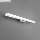GobekUsa LED Nickel Wall Sconce Light with Modern Style for Toilets – Elongated Acrylic Vanity Lighting