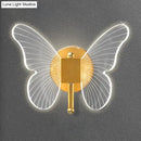 GobekUsa Modern Nordic All Copper Led  Butterfly Wall Lamp