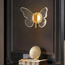 GobekUsa Modern Nordic All Copper Led  Butterfly Wall Lamp