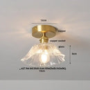 GobekUsa Diamond Glass LED Ceiling Lights - Modern Nordic Luxury Canopy Fixture