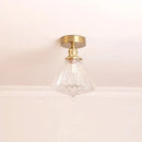 GobekUsa Diamond Glass LED Ceiling Lights - Modern Nordic Luxury Canopy Fixture