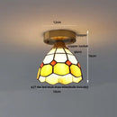 GobekUsa Diamond Glass LED Ceiling Lights - Modern Nordic Luxury Canopy Fixture