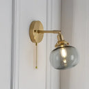 GobekUsa Glass Ball Wall Lamp Sconce Modern Nordic Sconce Lighting for Bedroom Mirror
