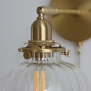 GobekUsa Glass Ball Wall Lamp Sconce Modern Nordic Sconce Lighting for Bedroom Mirror