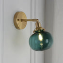 GobekUsa Glass Ball Wall Lamp Sconce Modern Nordic Sconce Lighting for Bedroom Mirror